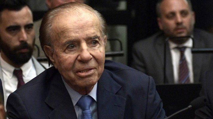 Expresidente Carlos Menem es condenado a 3 años y 9 meses de prisión