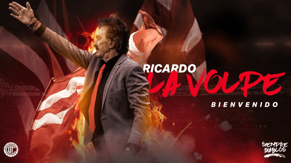 La Volpe, nuevo técnico de Toluca