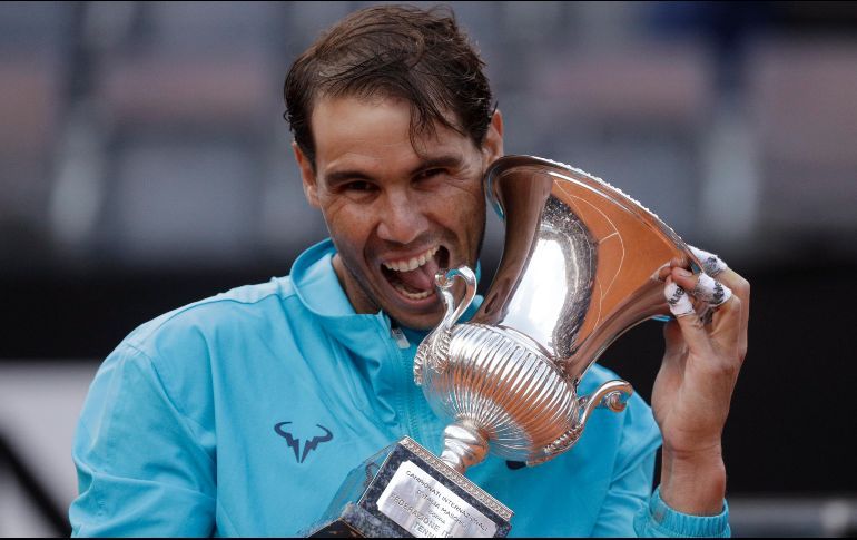 Rafa Nadal conquista Roma por novena vez