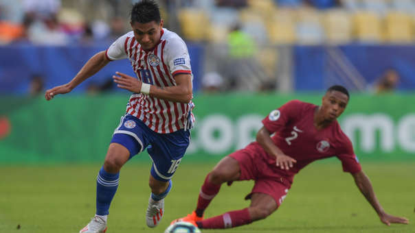 Qatar remonta y empata a Paraguay en la Copa América