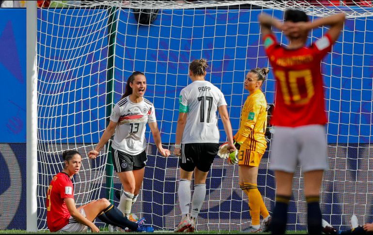 España paga su falta de intesidad ante Alemania en el Mundial femenil