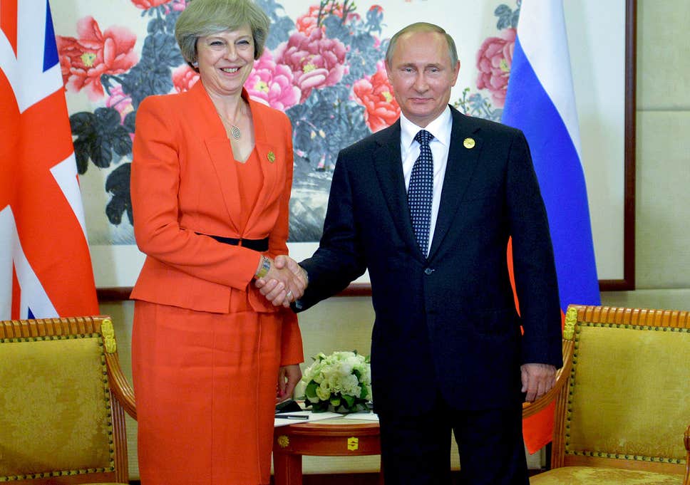 Por primera vez, May y Putin se reunirán en el G-20 tras crisis por envenenamiento de exespía