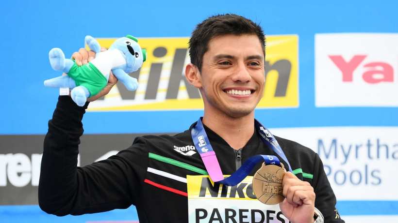 Jonathan Paredes gana bronce en el Mundial de Natación