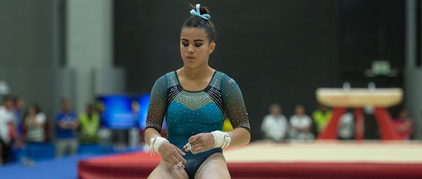 La gimnasta Nicolle Castro dice adiós a Lima 2019 por lesión