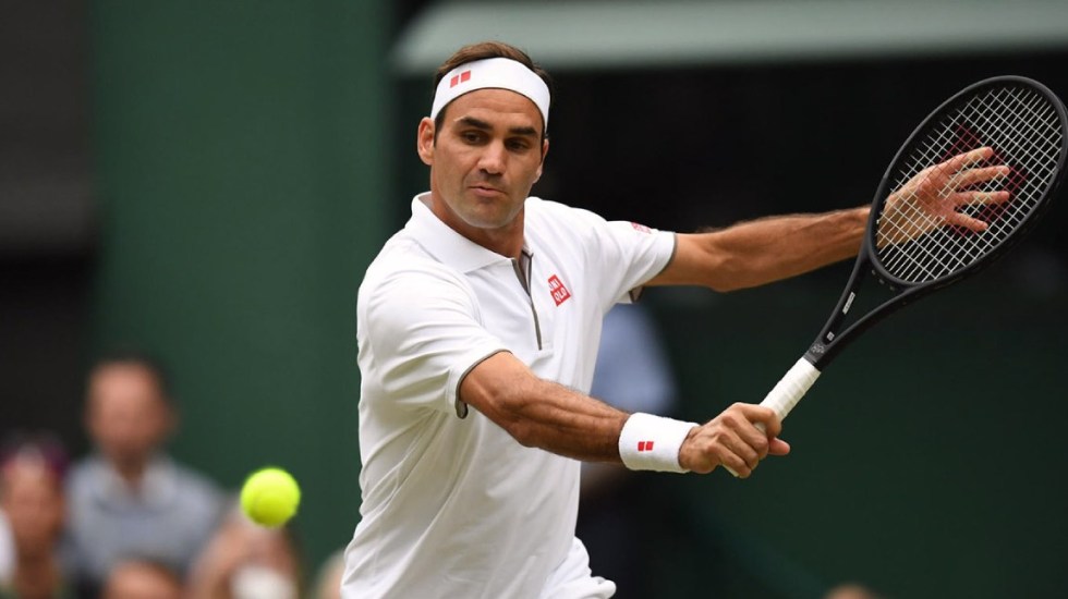 Federer alcanza las 350 victorias en Wimbledon