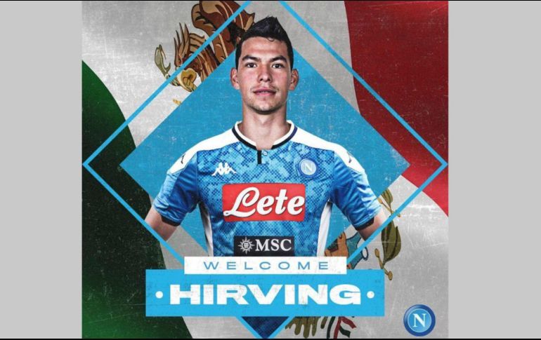 El Napoli hace oficial el fichaje de Hirving Lozano