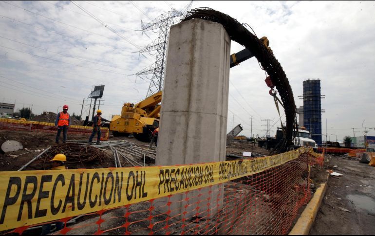 SCT reporta irregularidades en construcción del tren México-Toluca