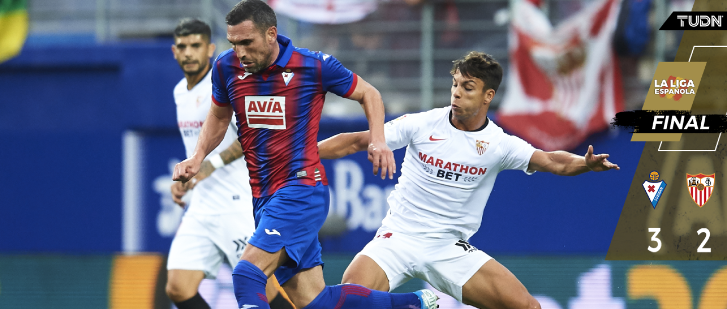 “Chicharito” vio la derrota del Sevilla en la banca