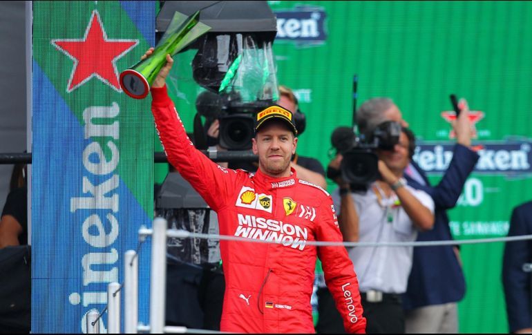 Vettel critica trofeo del Gran Premio de México