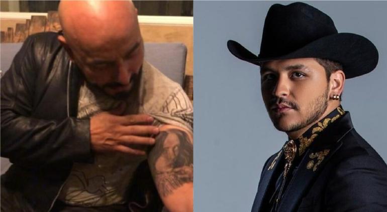 ¿Que opina Cristian Nodal del tatuaje de Lupillo?