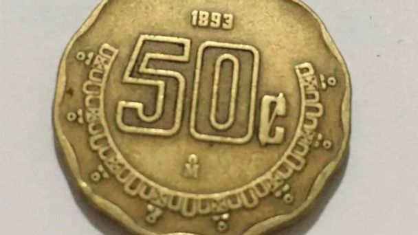 Esta moneda de 50 centavos actualmente vale… ¡15 mil pesos!