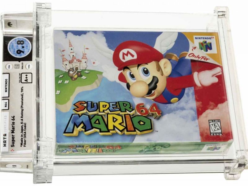 Subastan videojuego de Mario Bros en más de un millón de dolares