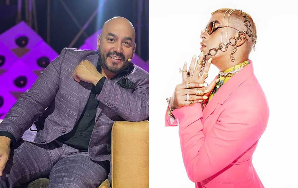 Lupillo Rivera y Bad Bunny ¡se besaron en vivo!